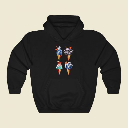 Japanese Ice Creams Funny Graphic Hoodie