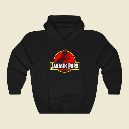 Jarassic Park Funny Graphic Hoodie