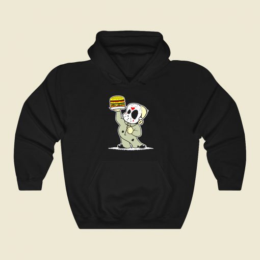 Jasons Burger Funny Graphic Hoodie