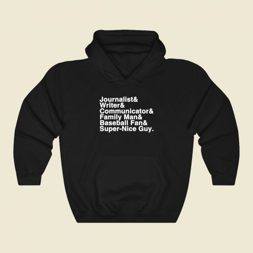 Journalist Funny Graphic Hoodie