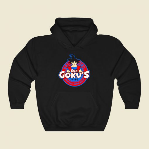 Kakarottos Martial Arts Academy Funny Graphic Hoodie