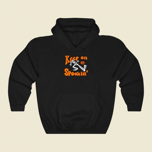 Keep On Spookin Funny Graphic Hoodie