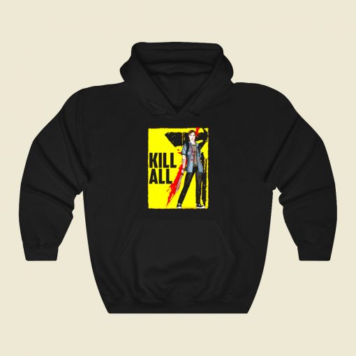 Kill All Funny Graphic Hoodie