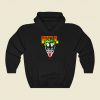 Kiss The Bat Funny Graphic Hoodie