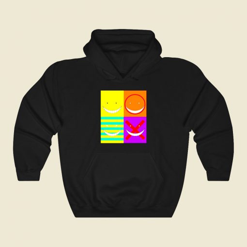 Koro Sensei Faces Funny Graphic Hoodie