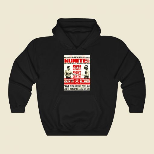 Kumite Fight Movie Poster Funny Graphic Hoodie