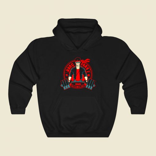 Kung Furys Gym Funny Graphic Hoodie