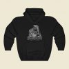 Leeroy Jenkins Grey Funny Graphic Hoodie