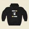 Lemur Alone Funny Graphic Hoodie