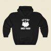 Lets Get Sheet Faced Funny Graphic Hoodie