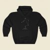 Libra White Funny Graphic Hoodie