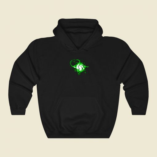 Limitless Power Green Funny Graphic Hoodie