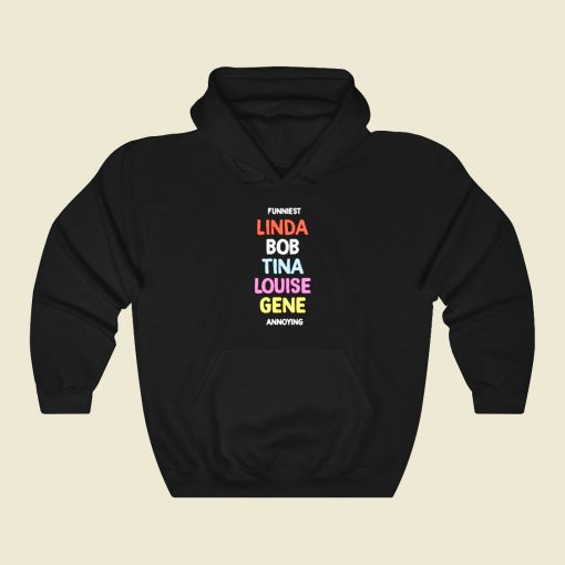 List Of Approval Bobs Burgers Funny Graphic Hoodie