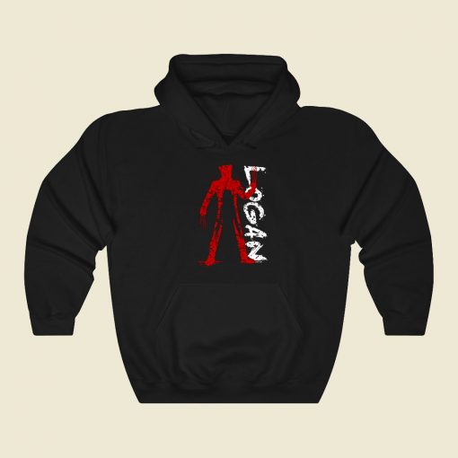 Logan 23 Red2 Funny Graphic Hoodie