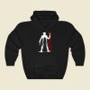 Logan 23 White Funny Graphic Hoodie