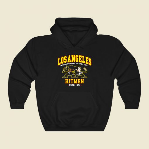 Los Angeles Hitmen Funny Graphic Hoodie