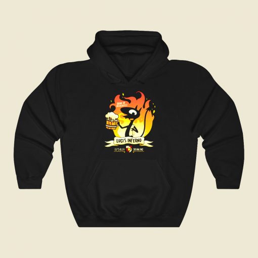 Lucis Inferno Funny Graphic Hoodie