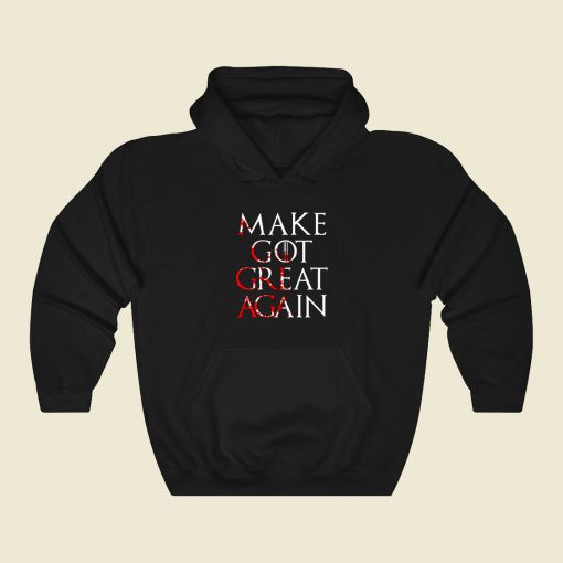 Make Got Great Again Funny Graphic Hoodie