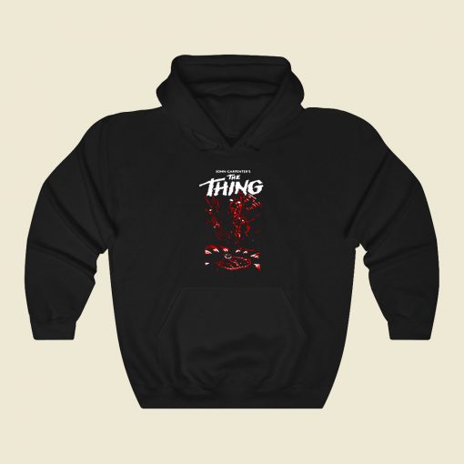 Man Is The Warmest Place To Hide V2 Funny Graphic Hoodie