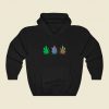 Mandala Cannabis Leaf Pattern Funny Graphic Hoodie