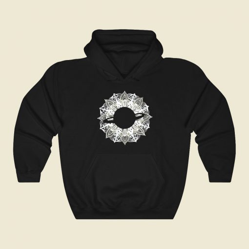 Mandala Circle Planet Funny Graphic Hoodie