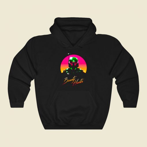 Mandalorian Hunter Funny Graphic Hoodie