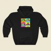 Mario Warhol Funny Graphic Hoodie