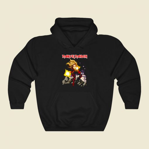 Marvel Maiden Funny Graphic Hoodie