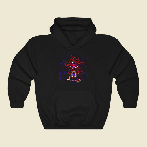 Masked Evil Funny Graphic Hoodie