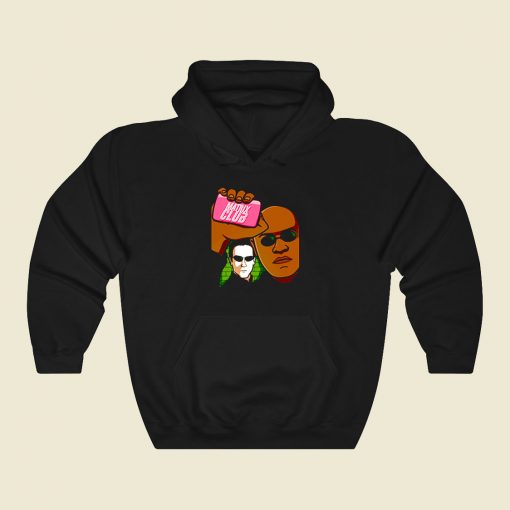 Matrix Club Funny Graphic Hoodie