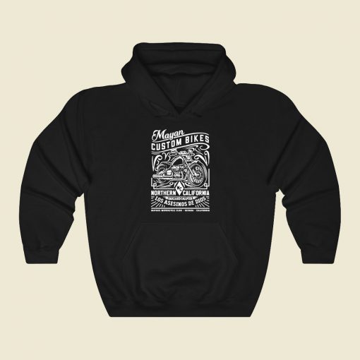 Mayan Custom Bikes Funny Graphic Hoodie