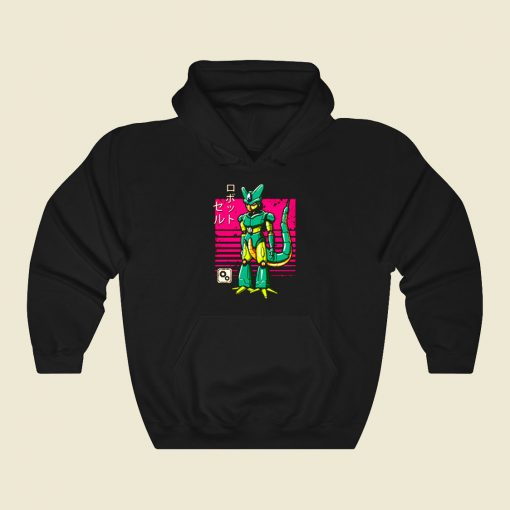 Mecha Cell Funny Graphic Hoodie