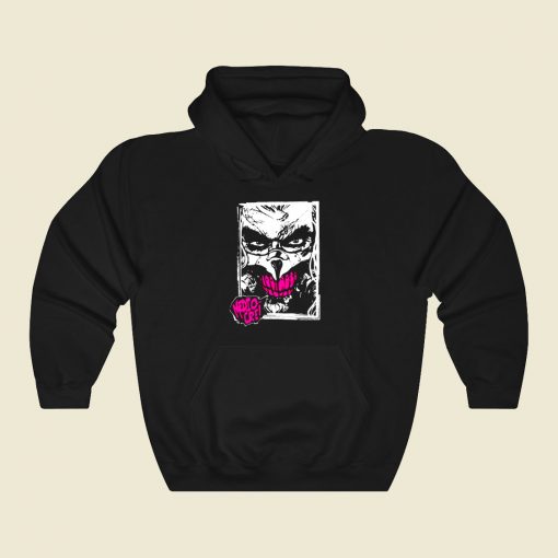 Mediocre Pink Funny Graphic Hoodie