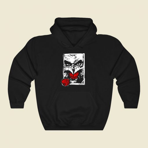 Mediocre Red Funny Graphic Hoodie