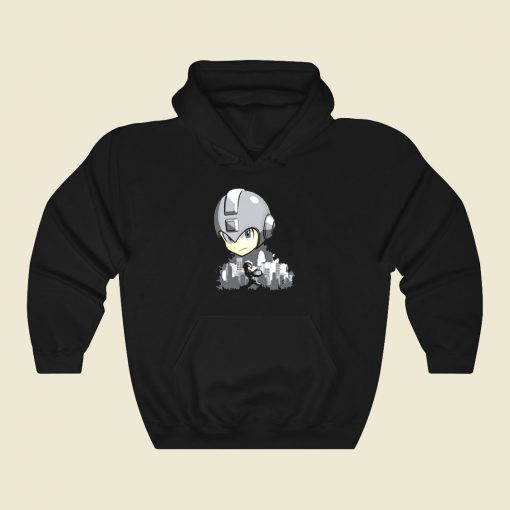 Mega Man Funny Graphic Hoodie