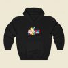 Meme Crossing Funny Graphic Hoodie