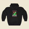 Merry T Rex Mas Ugly Christmas Sweater Funny Graphic Hoodie