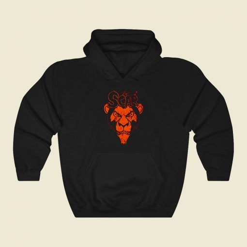 Misfit Lion Funny Graphic Hoodie