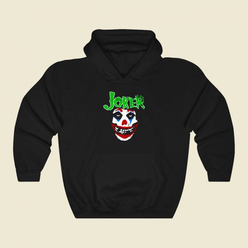 Misfit Smile Funny Graphic Hoodie