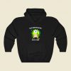 Monsters Dont Wear A Plaque Funny Graphic Hoodie