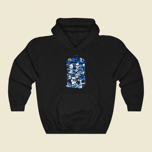 More On The Inside Funny Graphic Hoodie