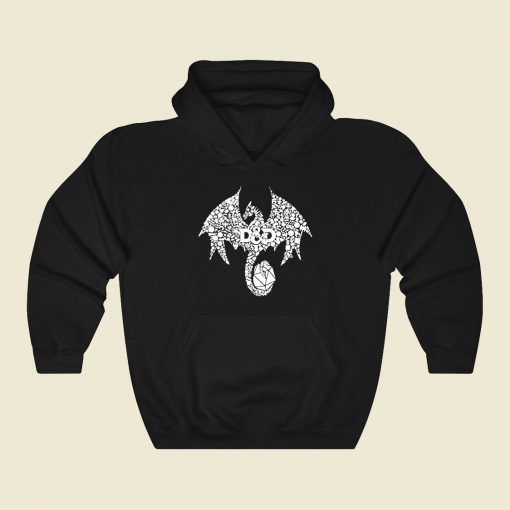 Mosaic Dragon Funny Graphic Hoodie