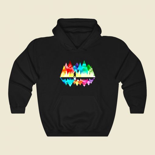 Mountains Spirit Funny Graphic Hoodie