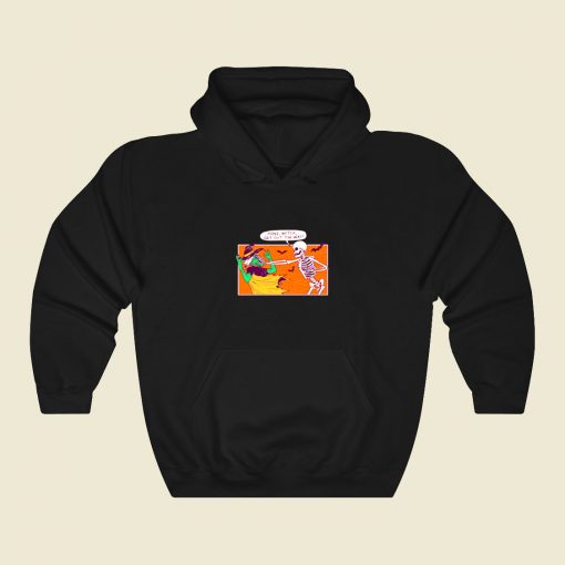 Move Witch Funny Graphic Hoodie