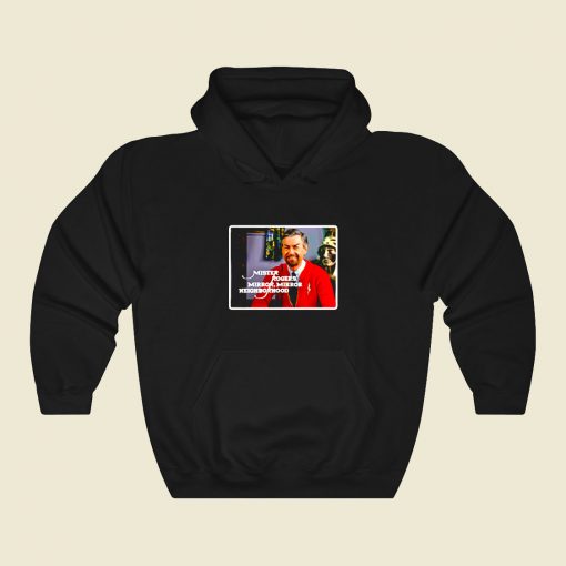 Mr Rogers Spockstar Trek Mashup Funny Graphic Hoodie