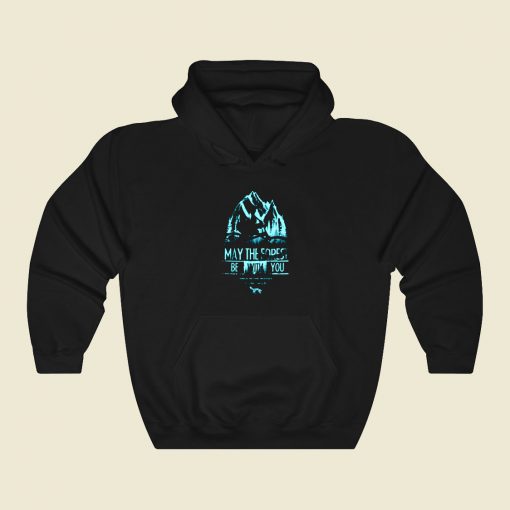 Mtb May The Forest Funny Graphic Hoodie