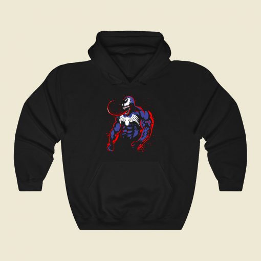 Muscle Spider Funny Graphic Hoodie