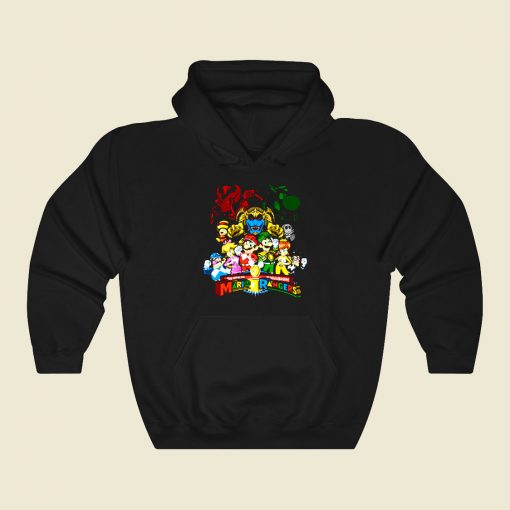 Mushroom Rangers Funny Graphic Hoodie