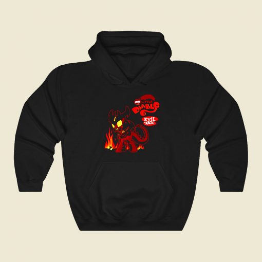 My Little Diablo Funny Graphic Hoodie