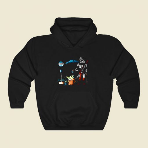 My Neighbor Mando Funny Graphic Hoodie